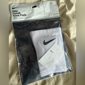 Nike White Dri-FIT Knee Pads Volleyball